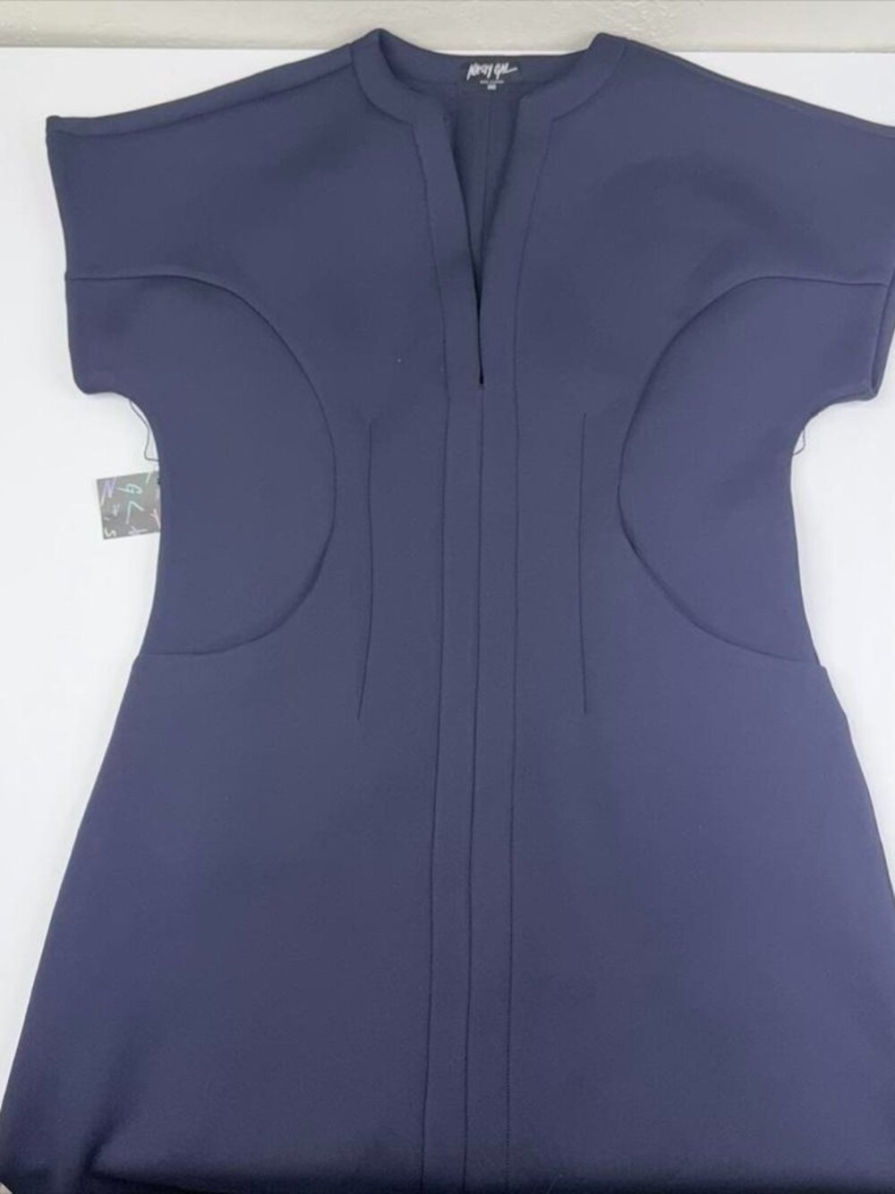 Nasty Gal Women's Small Sumo Oversized Dress Neoprene